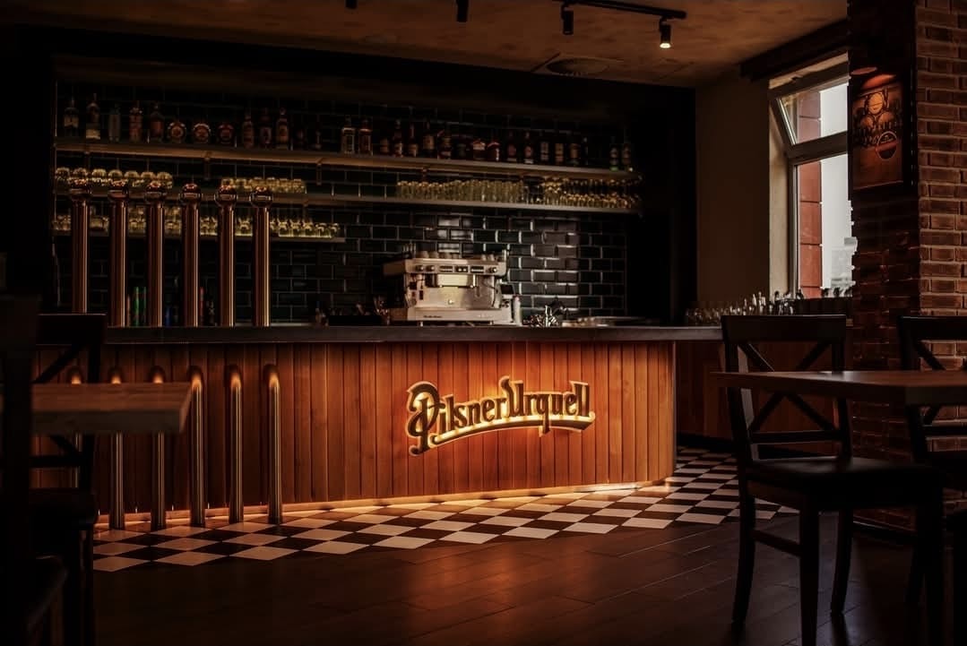 Výčap Pilsner Urquell v Plzenskej bráne